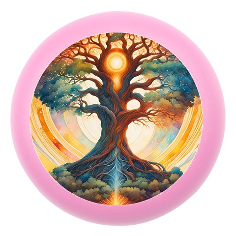 Tree Cosmic Spiritual Meditation Dento Box with Mirror from ArtsNow.com Front
