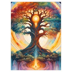 Tree Cosmic Spiritual Meditation Playing Cards Single Design (Rectangle) with Custom Box from ArtsNow.com Card