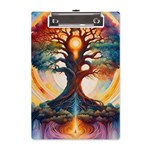 Tree Cosmic Spiritual Meditation A5 Acrylic Clipboard