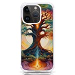Tree Cosmic Spiritual Meditation iPhone 14 Pro TPU UV Print Case