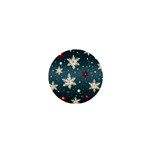 Snowflakes Winter Snow 1  Mini Buttons