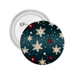 Snowflakes Winter Snow 2.25  Buttons