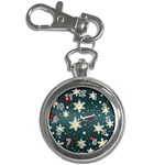 Snowflakes Winter Snow Key Chain Watches