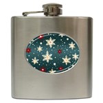 Snowflakes Winter Snow Hip Flask (6 oz)