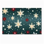 Snowflakes Winter Snow Postcards 5  x 7  (Pkg of 10)