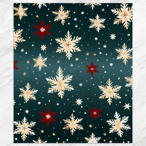 Snowflakes Winter Snow Canvas 8  x 10  from ArtsNow.com 8.15 x9.66  Canvas - 1