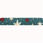 Snowflakes Winter Snow Small Bar Mat