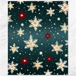 Snowflakes Winter Snow Canvas 11  x 14 