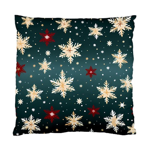 Snowflakes Winter Snow Standard Cushion Case (Two Sides) from ArtsNow.com Front