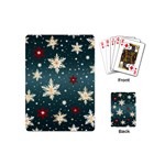 Snowflakes Winter Snow Playing Cards Single Design (Mini)
