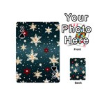 Snowflakes Winter Snow Playing Cards 54 Designs (Mini)