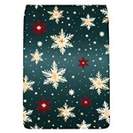 Snowflakes Winter Snow Removable Flap Cover (L)