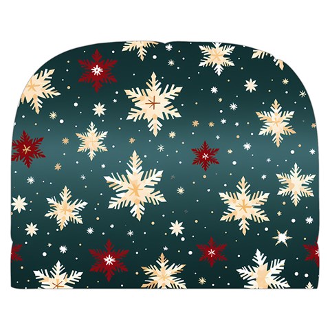 Snowflakes Winter Snow Make Up Case (Small) from ArtsNow.com Back
