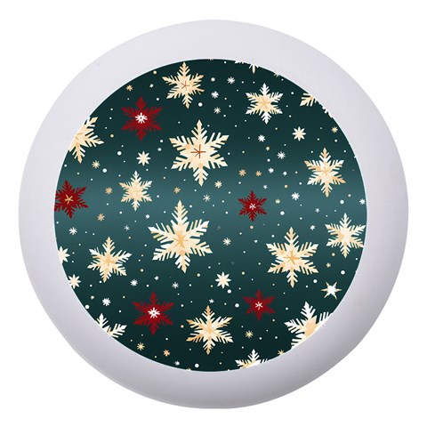 Snowflakes Winter Snow Dento Box with Mirror from ArtsNow.com Front