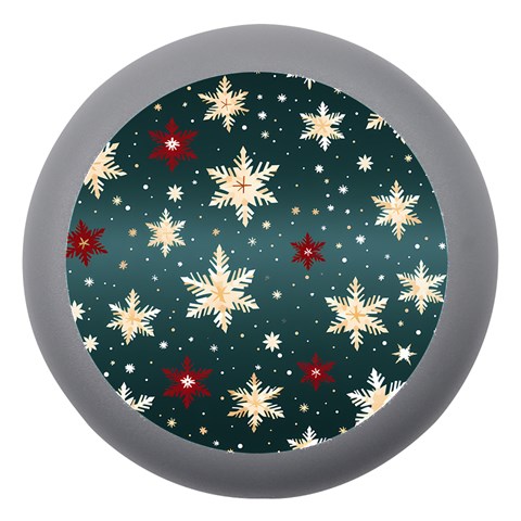 Snowflakes Winter Snow Dento Box with Mirror from ArtsNow.com Front