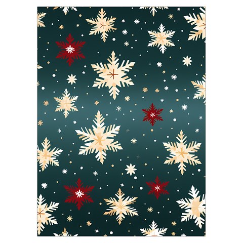 Snowflakes Winter Snow Playing Cards Single Design (Rectangle) with Custom Box from ArtsNow.com Card