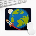 Spaceship Design Large Mousepad