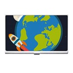 Spaceship Design Business Card Holder