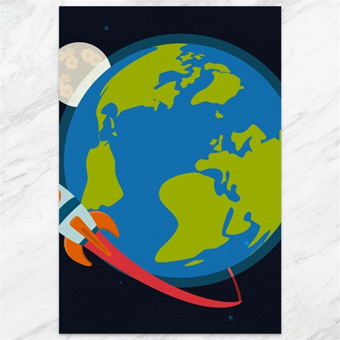 Spaceship Design Canvas 12  x 18  from ArtsNow.com 11.88 x17.36  Canvas - 1
