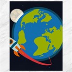 Spaceship Design Canvas 36  x 48 