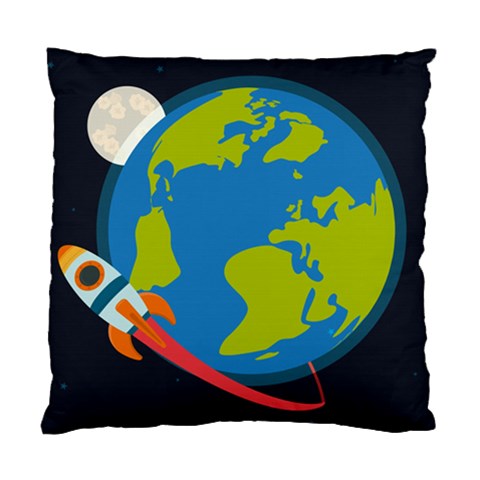Spaceship Design Standard Cushion Case (Two Sides) from ArtsNow.com Front