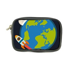 Spaceship Design Coin Purse from ArtsNow.com Front