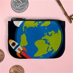 Spaceship Design Mini Coin Purse