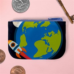 Spaceship Design Mini Coin Purse from ArtsNow.com Back