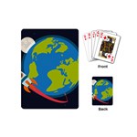 Spaceship Design Playing Cards Single Design (Mini)