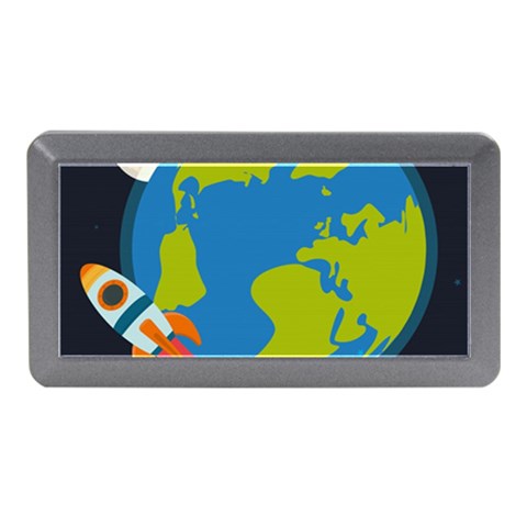 Spaceship Design Memory Card Reader (Mini) from ArtsNow.com Front