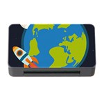 Spaceship Design Memory Card Reader with CF