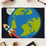 Spaceship Design Cosmetic Bag (XXXL)