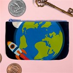 Spaceship Design Large Coin Purse