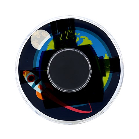 Spaceship Design On Front