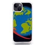 Spaceship Design iPhone 14 TPU UV Print Case