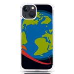 Spaceship Design iPhone 13 TPU UV Print Case