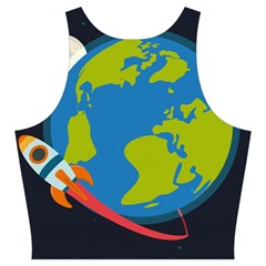 Spaceship Design Cut Out Top from ArtsNow.com Back