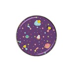 Space Travels Seamless Pattern Vector Cartoon Hat Clip Ball Marker (10 pack)