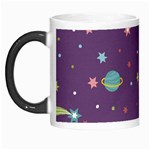 Space Travels Seamless Pattern Vector Cartoon Morph Mug