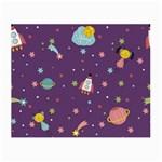 Space Travels Seamless Pattern Vector Cartoon Small Glasses Cloth (2 Sides)