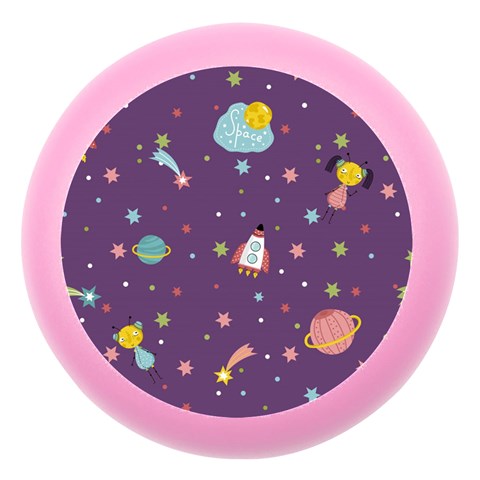 Space Travels Seamless Pattern Vector Cartoon Dento Box with Mirror from ArtsNow.com Front