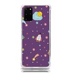 Space Travels Seamless Pattern Vector Cartoon Samsung Galaxy S20Plus 6.7 Inch TPU UV Case