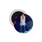 Spaceship Milkyway Galaxy 1.75  Magnets