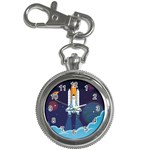 Spaceship Milkyway Galaxy Key Chain Watches
