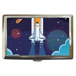 Spaceship Milkyway Galaxy Cigarette Money Case
