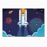 Spaceship Milkyway Galaxy Postcards 5  x 7  (Pkg of 10)