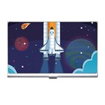 Spaceship Milkyway Galaxy Business Card Holder