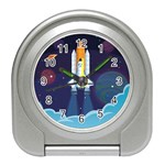 Spaceship Milkyway Galaxy Travel Alarm Clock