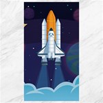 Spaceship Milkyway Galaxy Canvas 40  x 72 