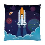 Spaceship Milkyway Galaxy Standard Cushion Case (One Side)